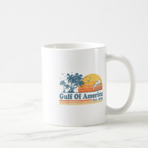 Caneca De Café Golfo Dos Eua América Leste 2025 Retro Vintage Bea