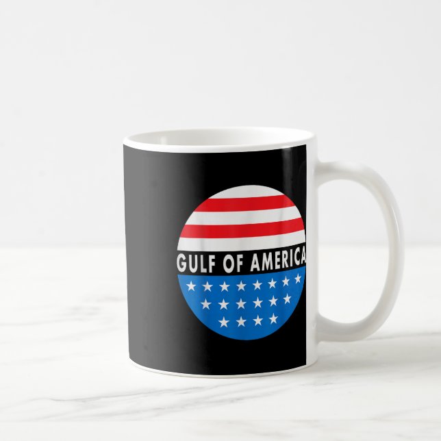 Caneca De Café Golfo Dos Eua Presidente Trump 2025 _2 (Direita)