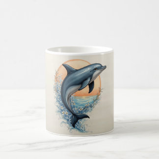 Caneca De Café Golfo Fino ao Pôr do Sol