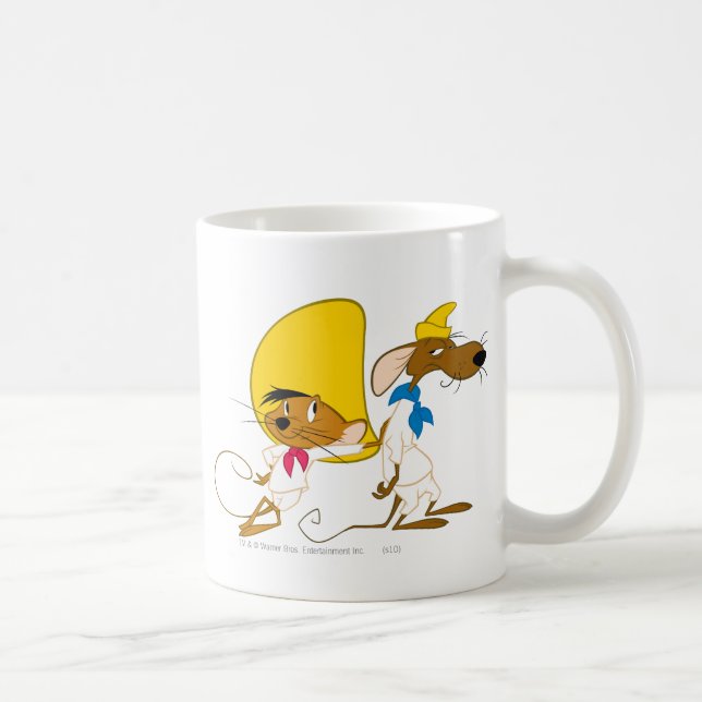 Caneca De Café GONZALES VELOZ™ e Preguiças (Direita)
