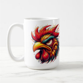 Caneca De Café "Goober the Furious Rooster" Mug