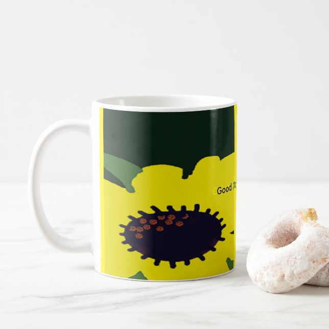 Caneca De Café Good Morning Sunshine (Com Donut)