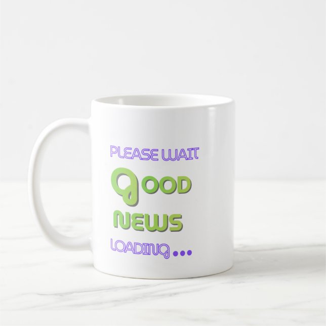 Caneca De Café Good News (Esquerda)