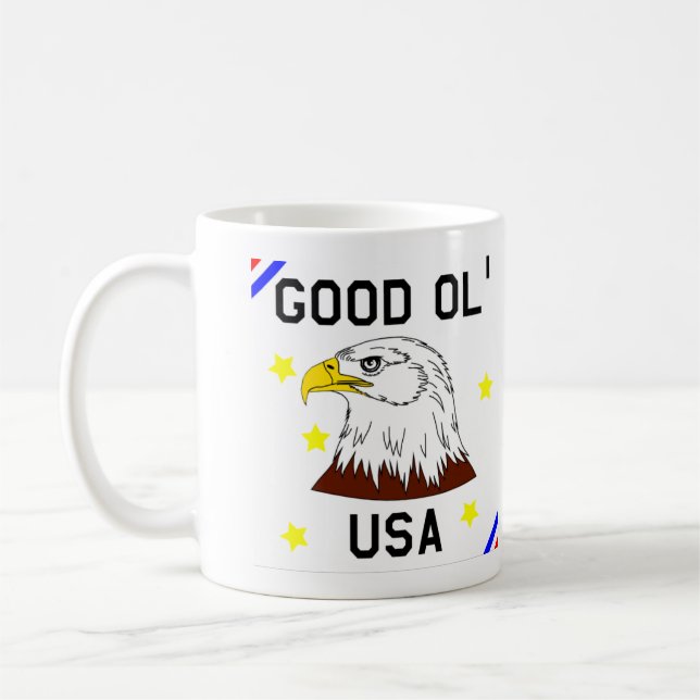 Caneca De Café Good Ol' USA Tie Bar (Esquerda)