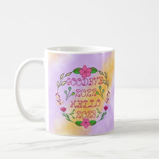 CANECA DE CAFÉ GOODBYE 20XX OLÁ 20XX (Esquerda)