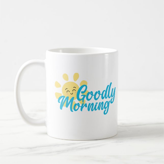 Caneca De Café Goodly Morning (Esquerda)