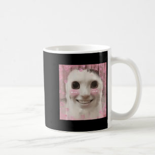 Caneca De Café Goofy Ahh Cat Meme Dank Maldito Weirdcore Cringey