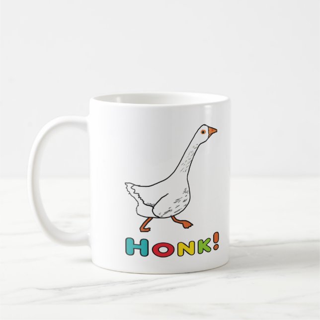 Caneca De Café Goose Honk (Esquerda)