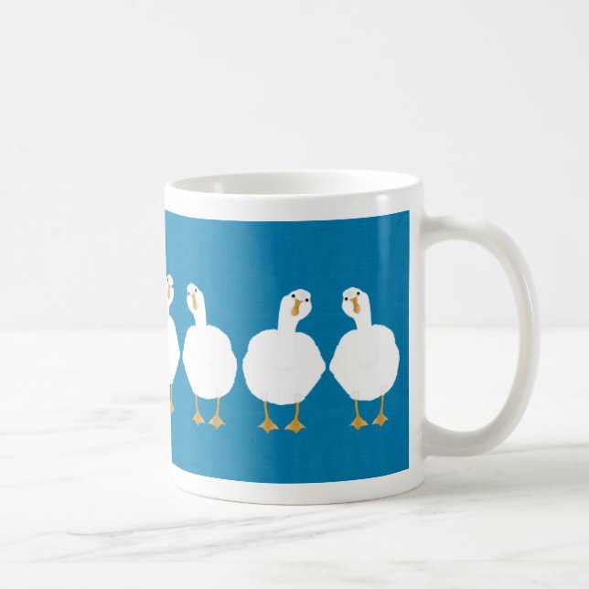 Caneca De Café Goose Who Mug (Direita)
