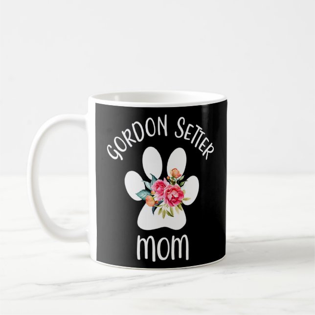 Caneca De Café Gordon Setter Mãe Para Mulher Namorada Melhor F (Esquerda)