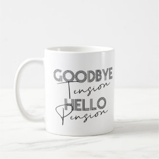 Caneca De Café GORDURA DE TENSÃO HELLO Pensão Café Mug
