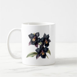 Caneca De Café Gorgee vintage mauve e orquídea negra