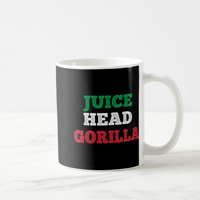 Caneca De Café Gorila Cabeça de Suco Nova Jersey Garden Nj Costa  (Direita)