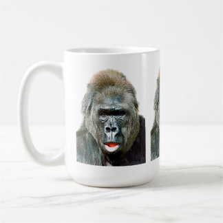 CANECA DE CAFÉ GORILA ENGRAÇADO FOFO