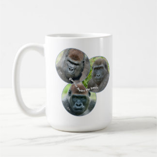Caneca De Café Gorilas Me Fazem Sorrir