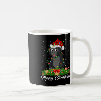 Caneca De Café Gorilla Amante de os animais Matando Santa Hat Gor