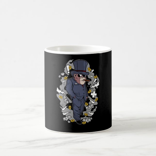 Caneca De Café Gorilla Boss (Centro)