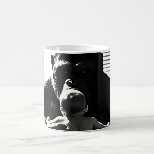 Caneca De Café Gorilla & Child