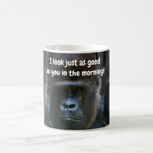 CANECA DE CAFÉ GORILLA, EU ESTOU BEM.