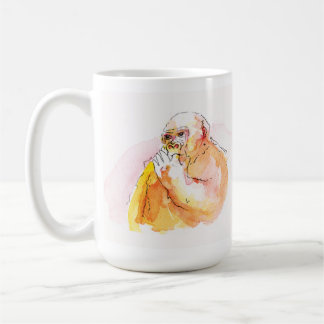 Caneca De Café Gorilla Family Mug (ゴリラ家族のマグカップ）Gorilla Life