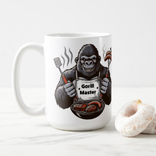 Caneca De Café Gorilla Grill Master