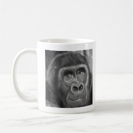 Caneca De Café Gorilla sucking fingers MagCup2 指しゃぶりのゴリラマグカップ