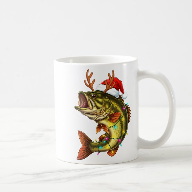 Caneca De Café Gorrito de Papai Noel com Luzes Natal B Piada Pesc (Direita)