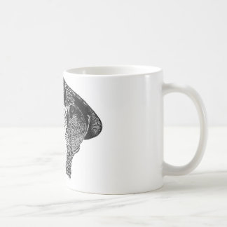 Caneca De Café Goshawk do norte