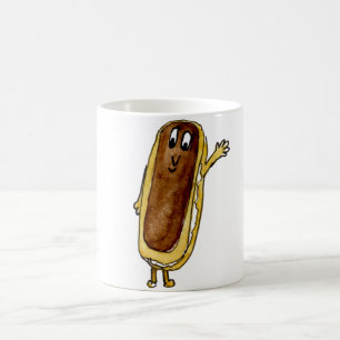 Caneca De Café Goste de uma arte subtil engraçada do Eclair de