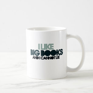 Caneca De Café Gosto De Livros Grandes
