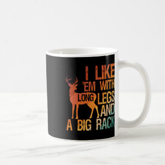 Caneca De Café Gosto De Pernas Longas E De Um Grande Rack Caçando