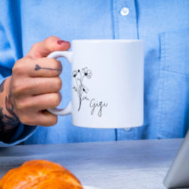 Caneca De Café Gota Floral Gigi Mug