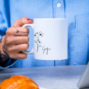 Caneca De Café Gota Floral Gigi Mug