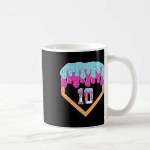 Caneca De Café Gotejamento Bysebyll 10 Anos Sorvete 10º Aniversár