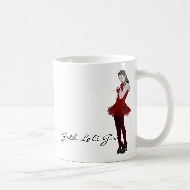 Caneca De Café Gothic Lolita Mug (Direita)
