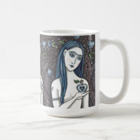 GÓTICO EVE, JARDIM ESCURO DE EDEN, MULHER, SERPENT