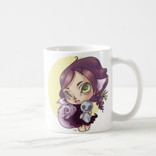 Caneca De Café Gótico Neko (Direita)