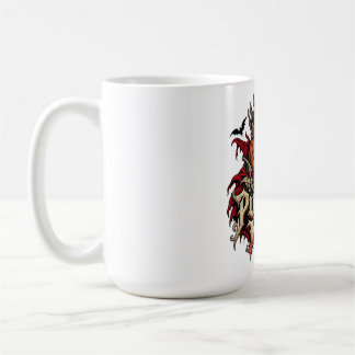 Caneca De Café Gótico Rei da Abóbora de Halloween