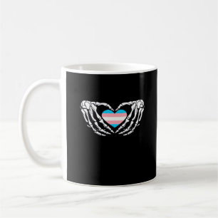 Caneca De Café Gótico Transgénero do Orgão Trans de Halloween