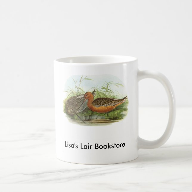 Caneca De Café Gould - limosa com cauda listrada - Promo do (Direita)