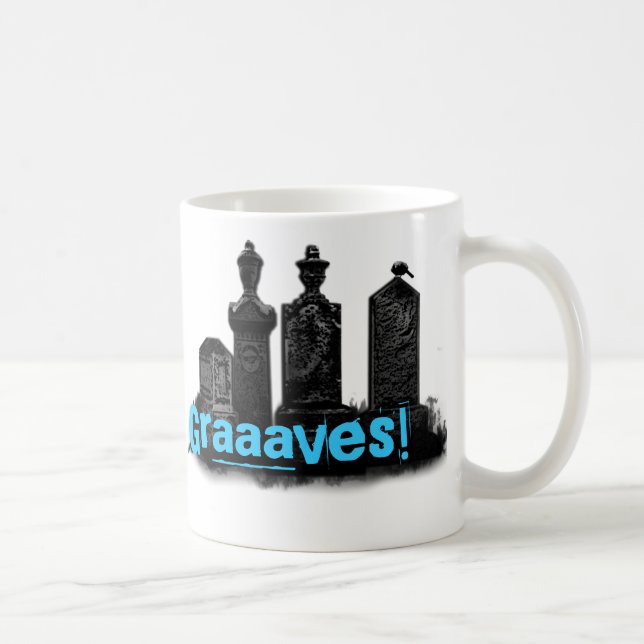 Caneca De Café Graaaves! (Direita)
