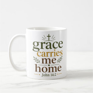 Caneca De Café Graça Me Leva Para Casa Esperança Cristã Inspirado