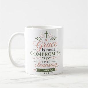 Caneca De Café Graça Não Compromisso É Bíblico Purificador