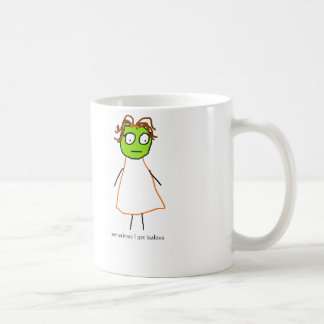Caneca De Café gracejos do jenny: às vezes eu obtenho ciumento