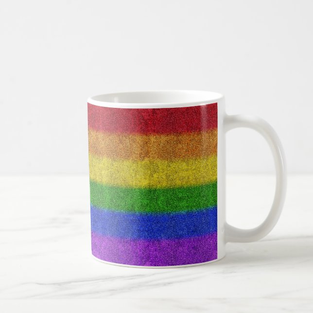 Caneca De Café Gradação da Brilhante de Queda (Direita)