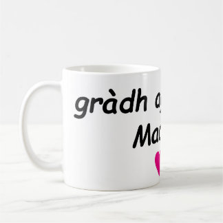 Caneca De Café gràdh agus solas, Madeline (love and light)