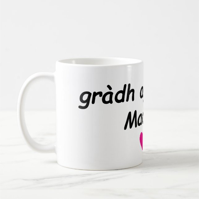 Caneca De Café gràdh agus solas, Madeline (love and light) (Esquerda)