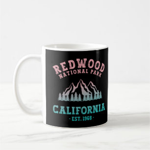 Caneca De Café Gradiente da Califórnia no Parque Nacional Redwood