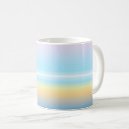 Caneca De Café Gradiente de Pastel com várias cores