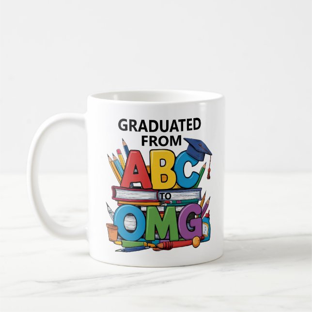 Caneca De Café Graduação ABC (Esquerda)